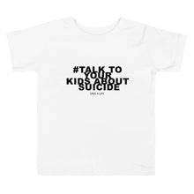 Load image into Gallery viewer, Talk to Your Kids - Toddler Short Sleeve Tee
