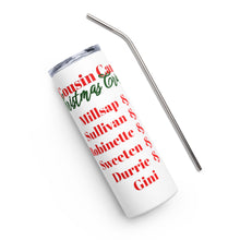 Load image into Gallery viewer, Christmas Cruise Stainless steel tumbler
